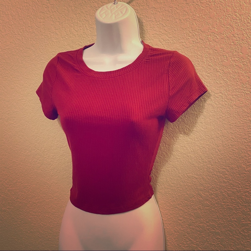 💕Cute Fitted and Flattering Q Crop Top💕